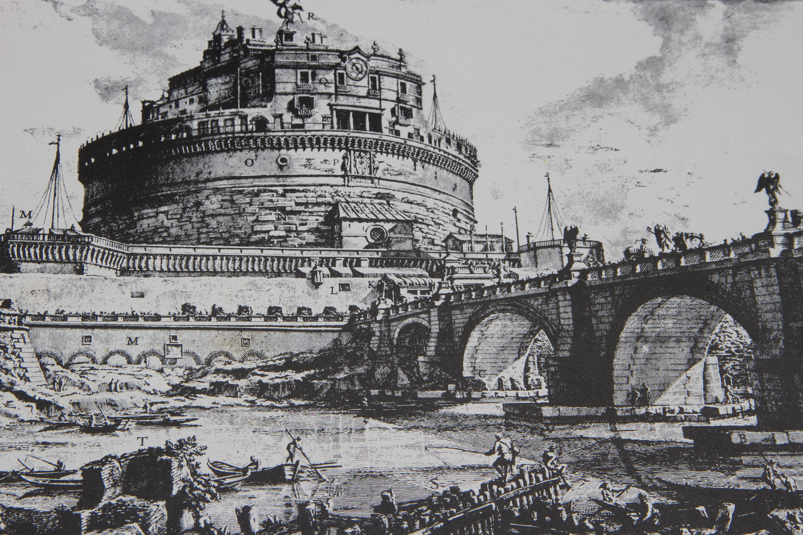 Trio of Offset Lithographs After Piranesi