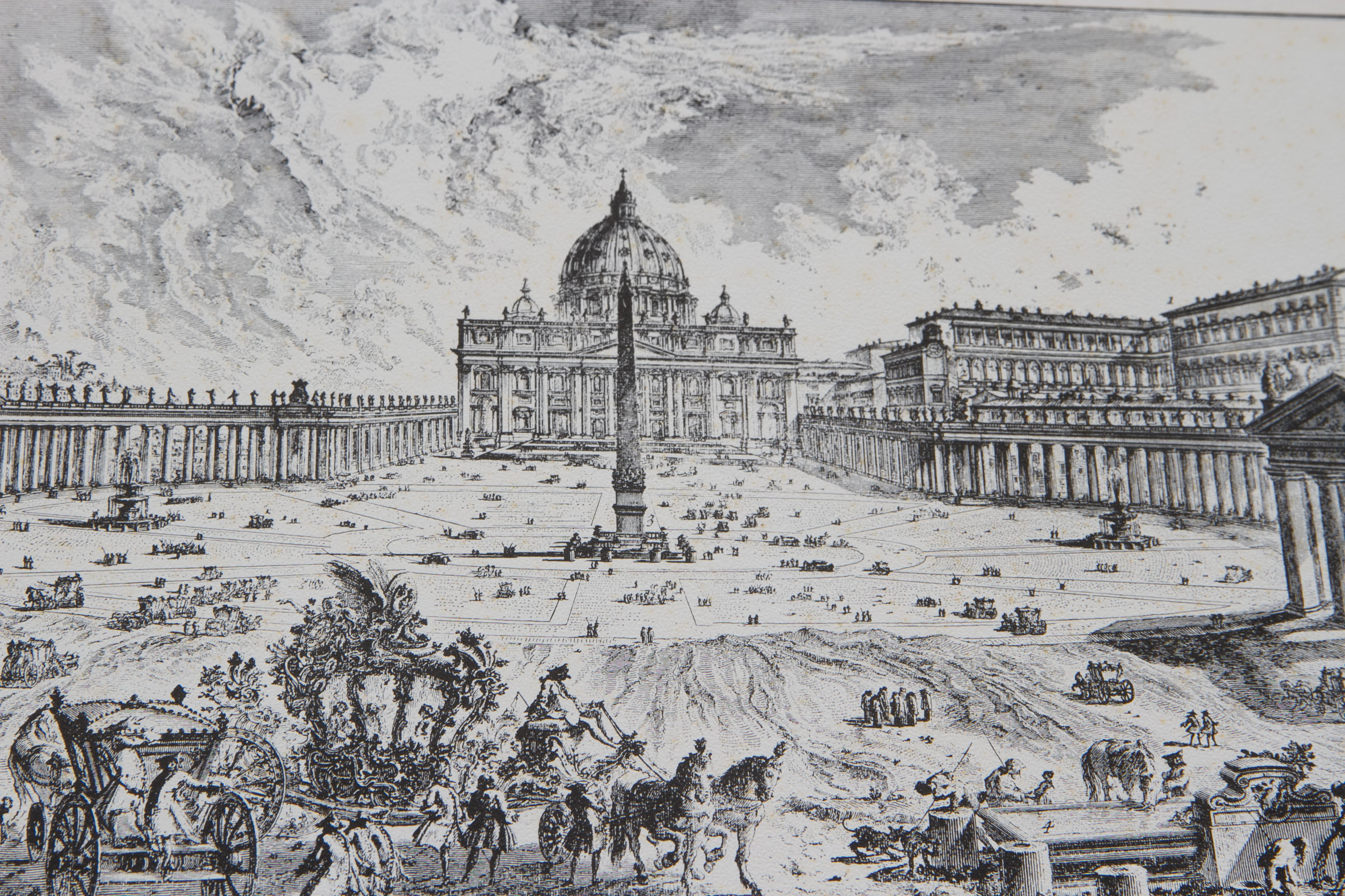 Trio of Offset Lithographs After Piranesi