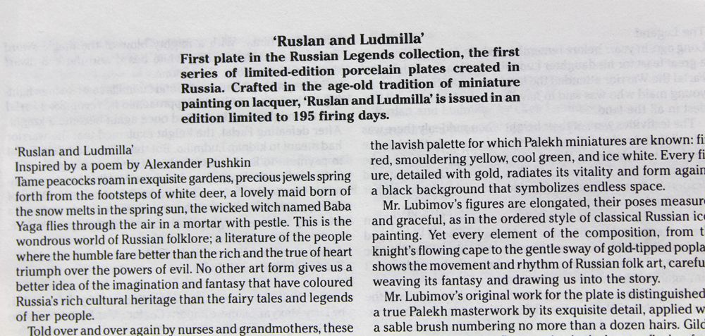 Trio of Russian Palekh Boxes with "Russian Legends" Collector Plate with COA