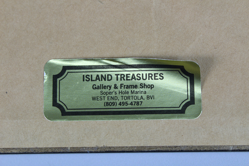 Paul Nzalamba "Dancing In the Clouds" Print of an Original Batik