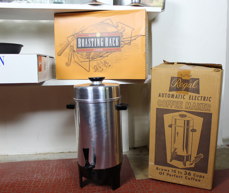 Large Kitchen and Barware Assortment Including Fostoria Stemware