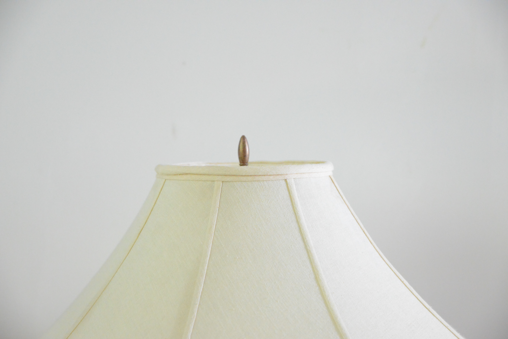 Stone and Metal Table Lamp