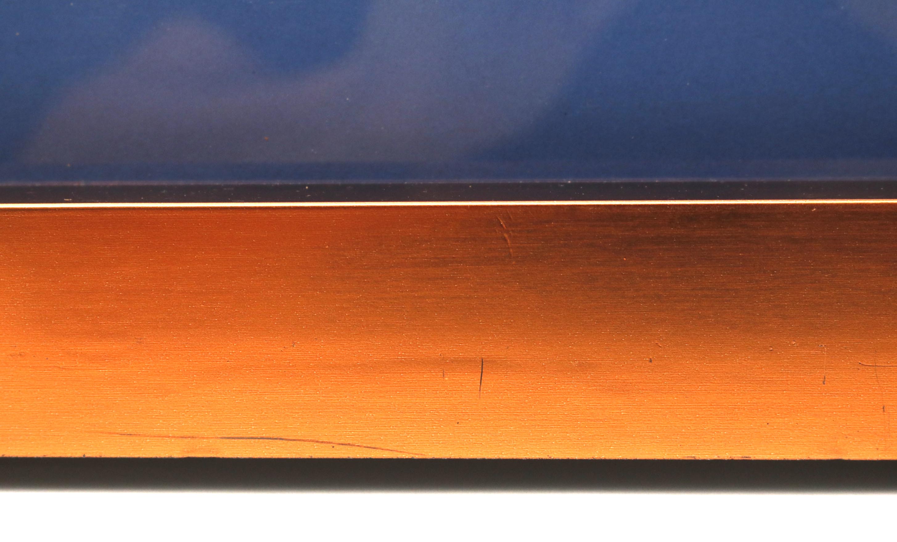 Signed Peter Max Framed Frisbee and Poster