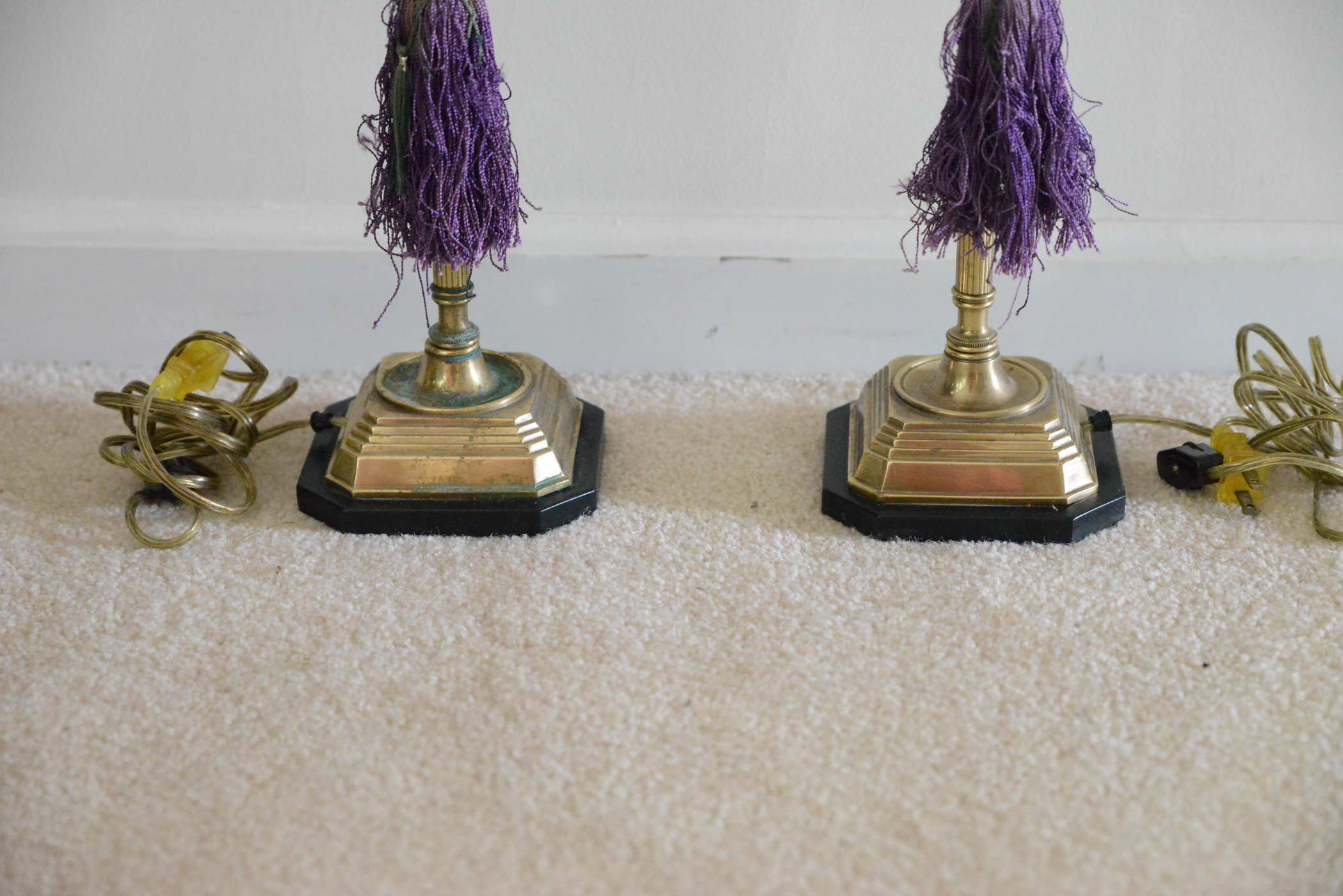 Pair of Candlestick Lamps