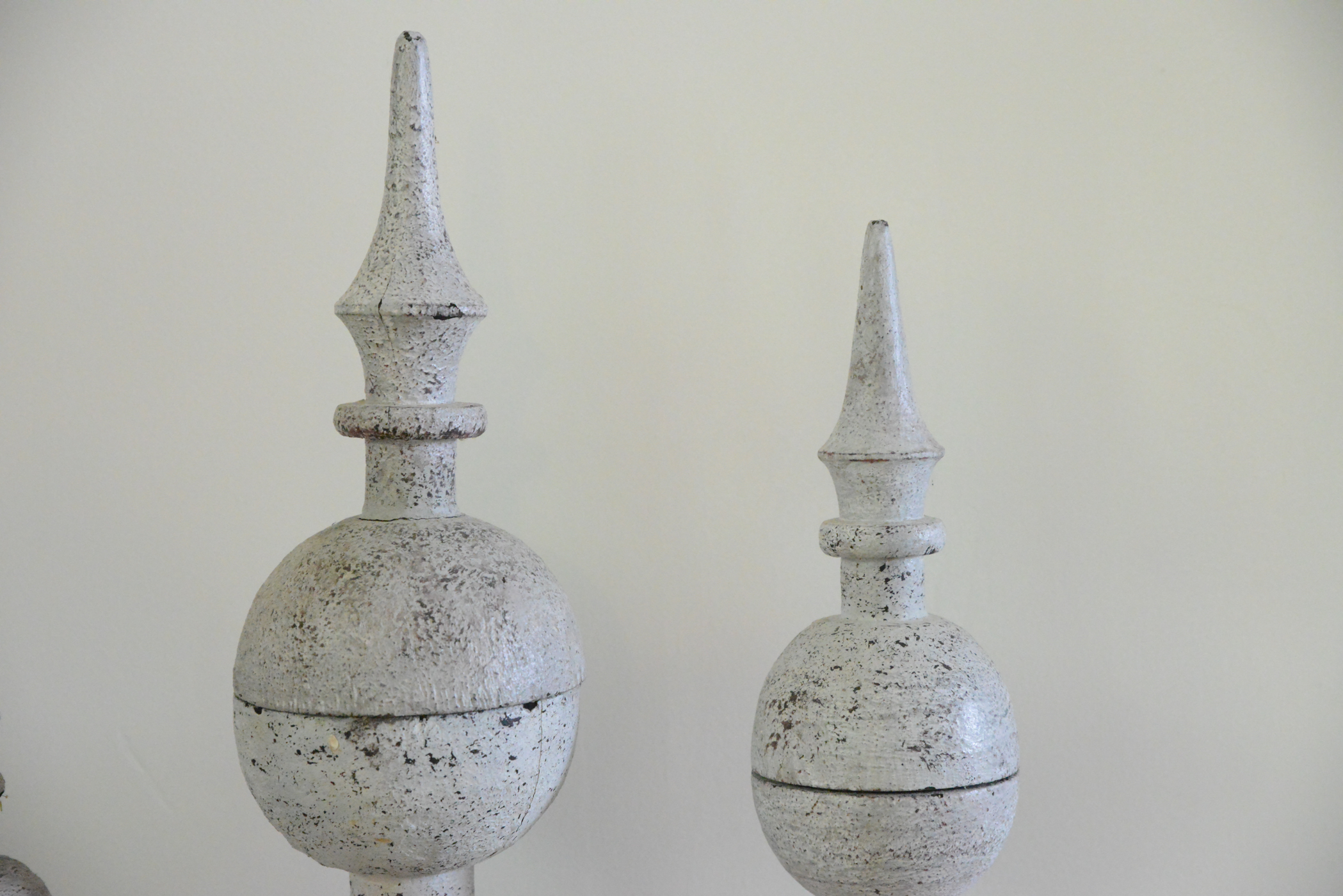 Trio of Spire Finials