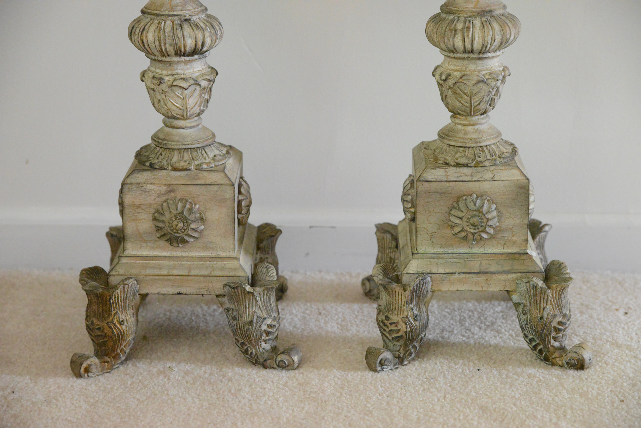 Ornate Greek Inspired Candelabras