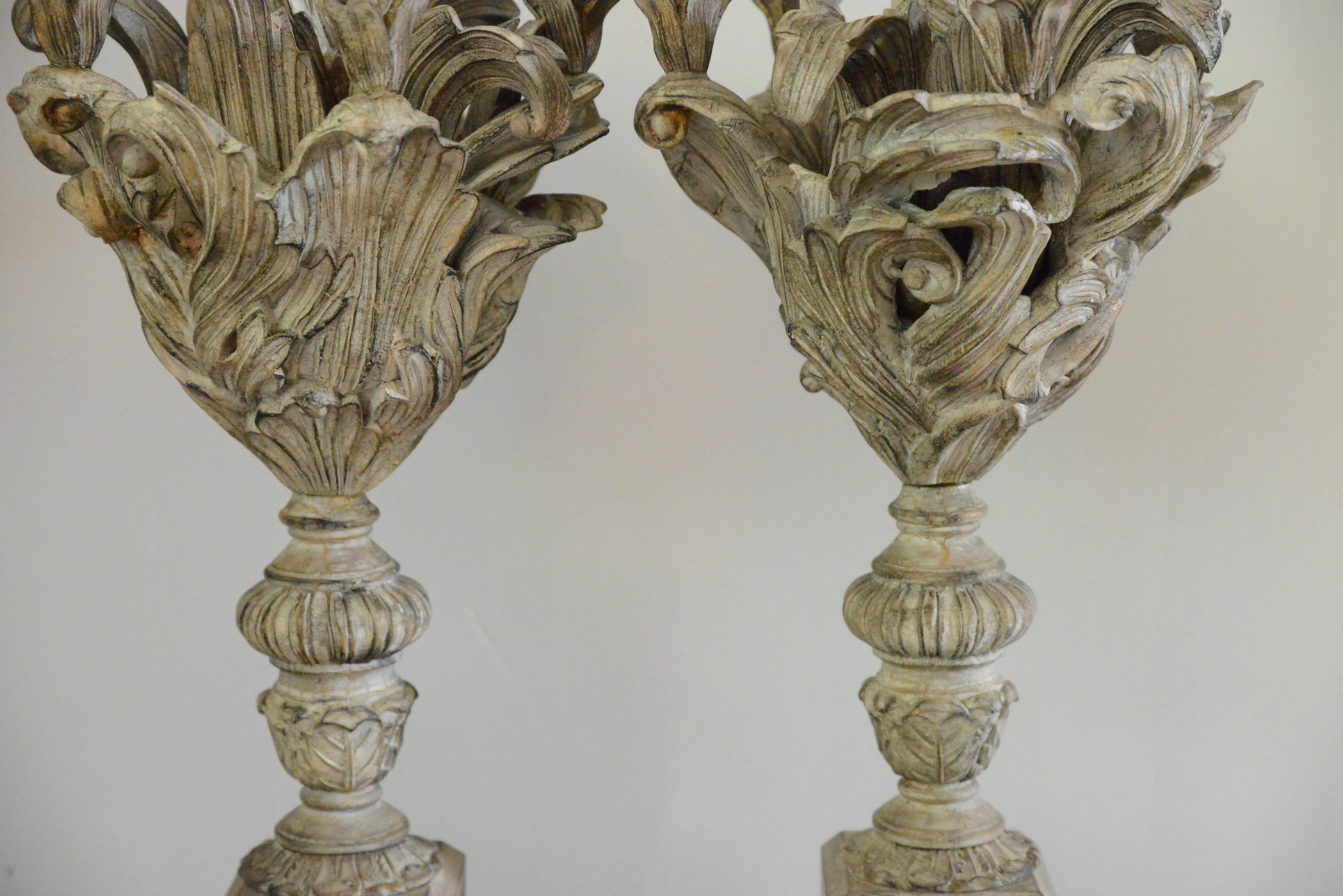 Ornate Greek Inspired Candelabras