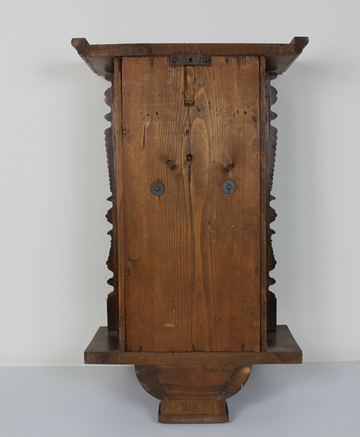 Vintage Junghans Walnut Chiming Wall Clock with Ornate Pendulum