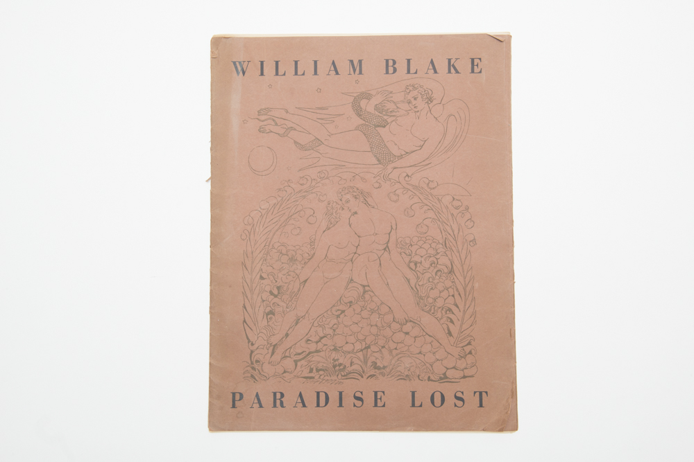 Vintage Folio of William Blake "Paradise Lost" Illustrations, Circa 1947