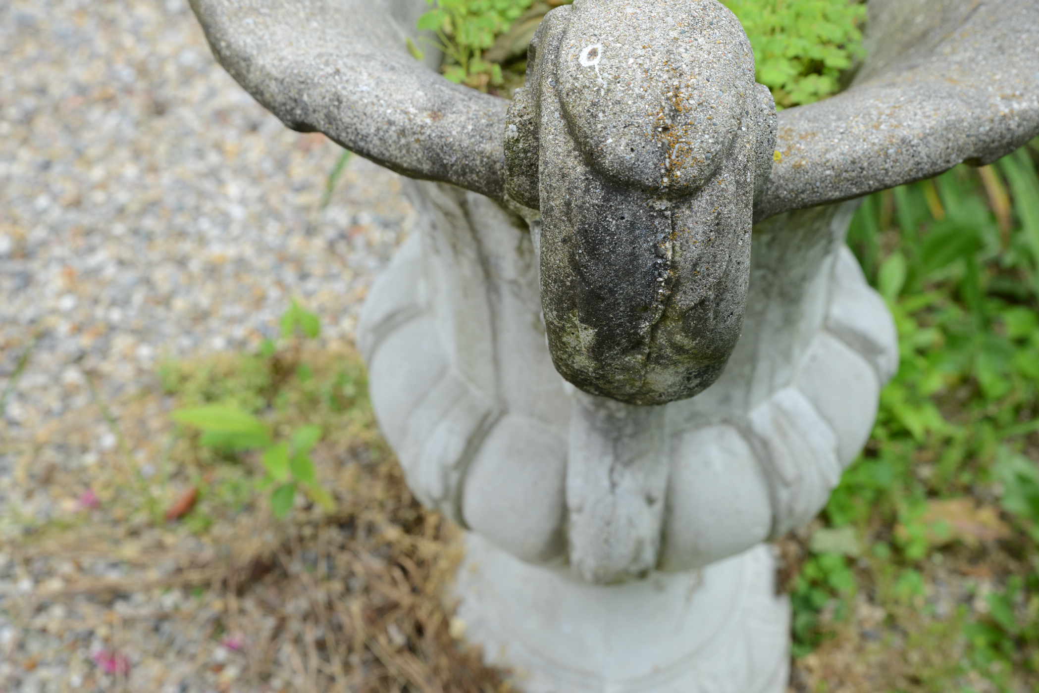 Pair of Concrete Urn Planters