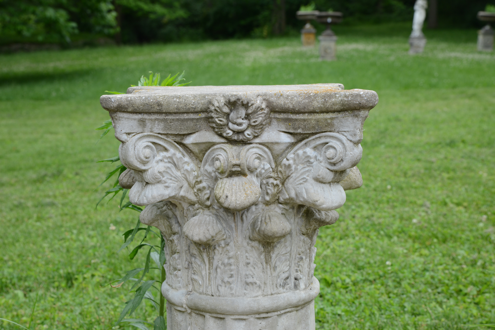 Concrete Plant Stand