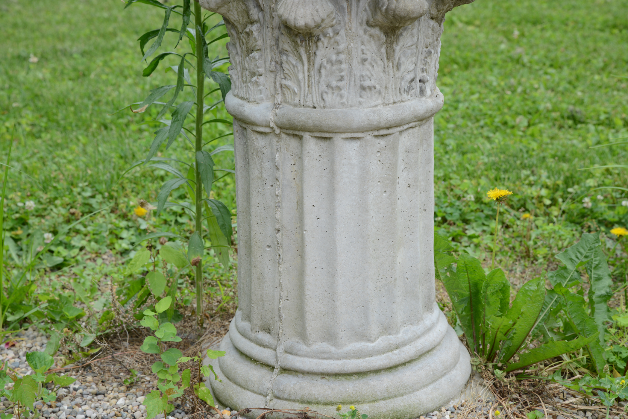 Concrete Plant Stand
