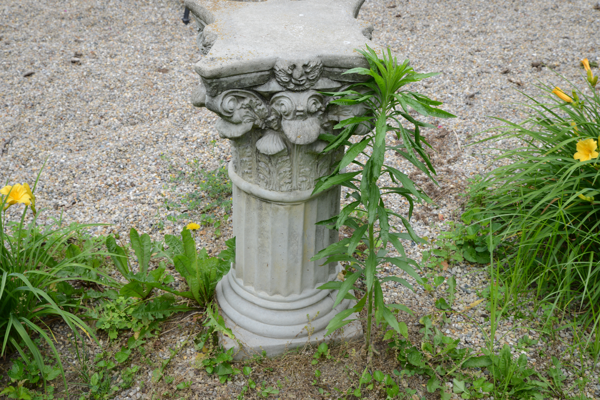 Concrete Plant Stand