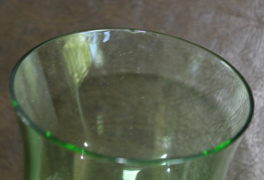 Denby Fine China and Green Stemware