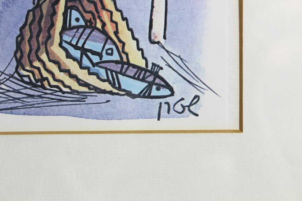 Yossi Stern Print "Youth In A Fishing Village in Israel"