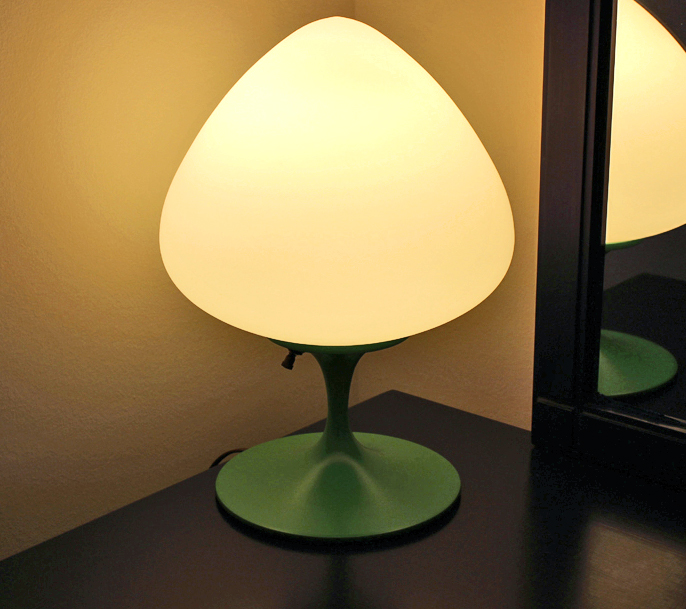Mid Century Modern Bill Curry Gumdrop Lamp