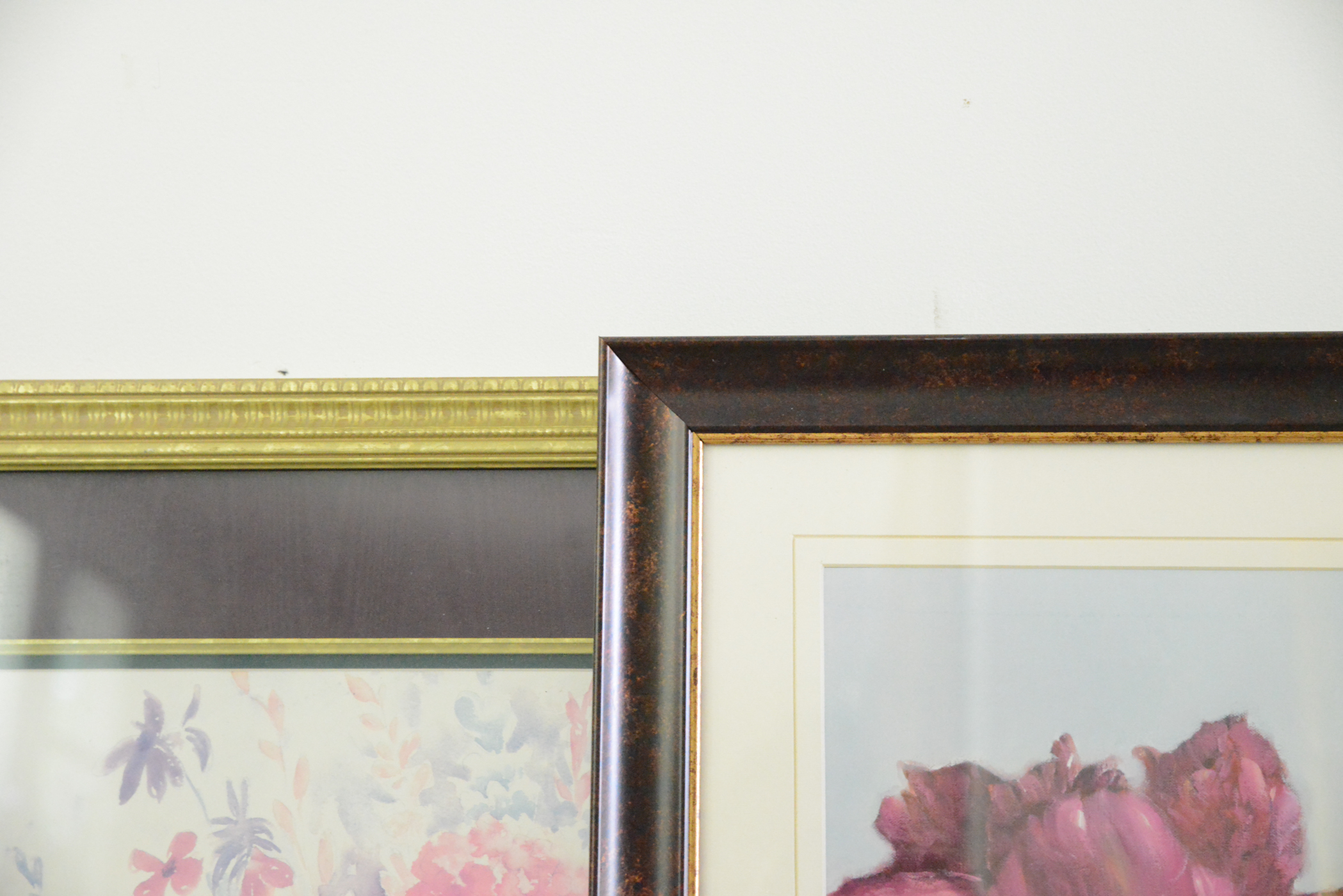 Pair of Floral Still Life Offset Lithographs