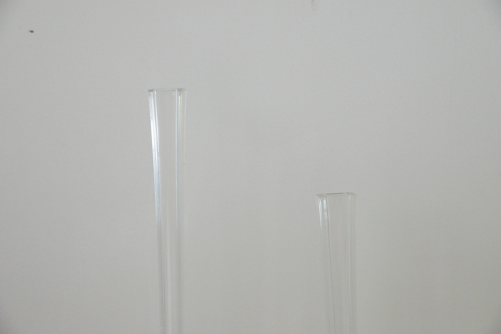 Pair of Eiffel Tower Glass Vases