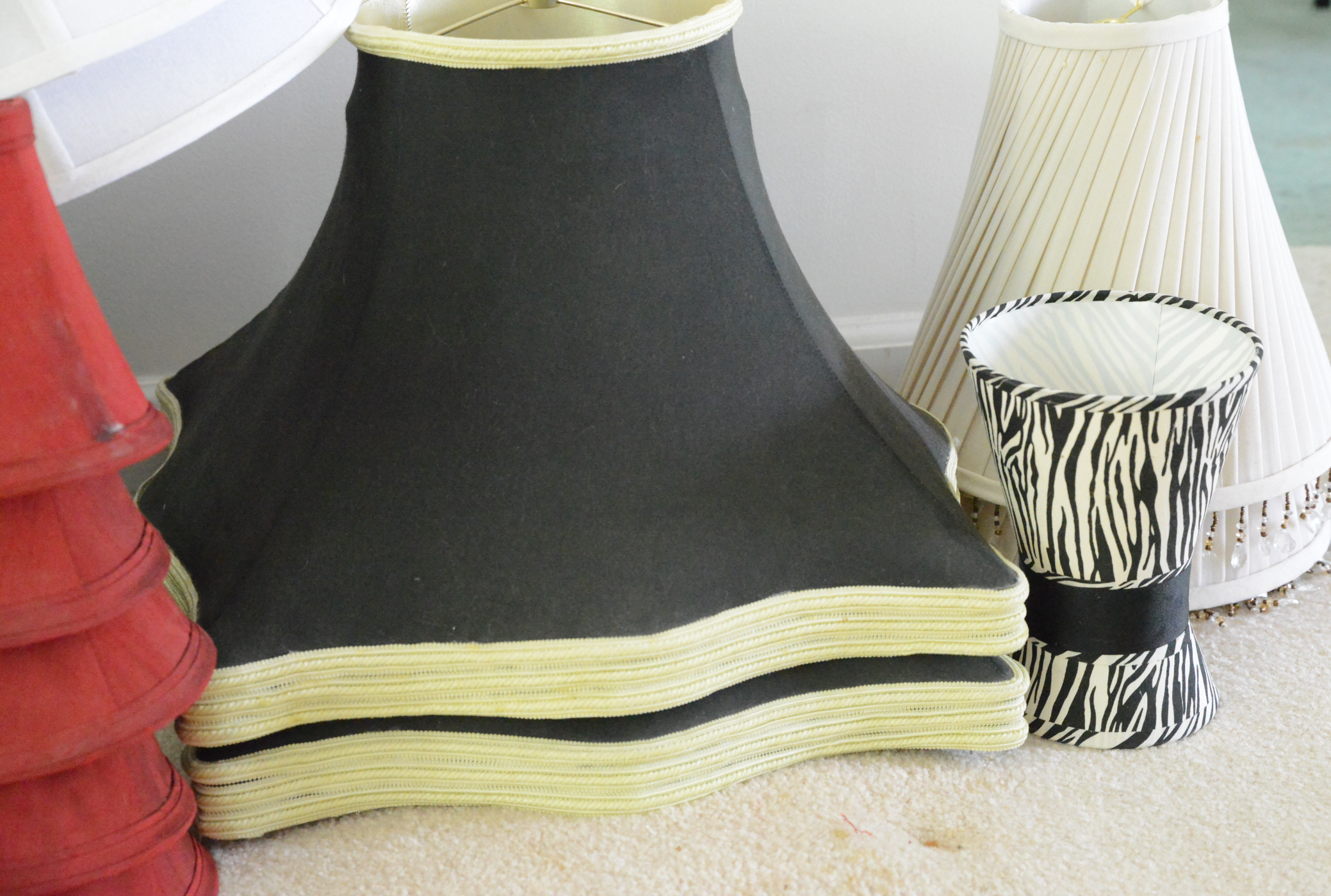 Assortment of Lamp Shades