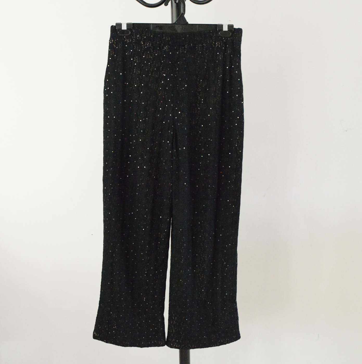 St. John Black Evening Pant Suit