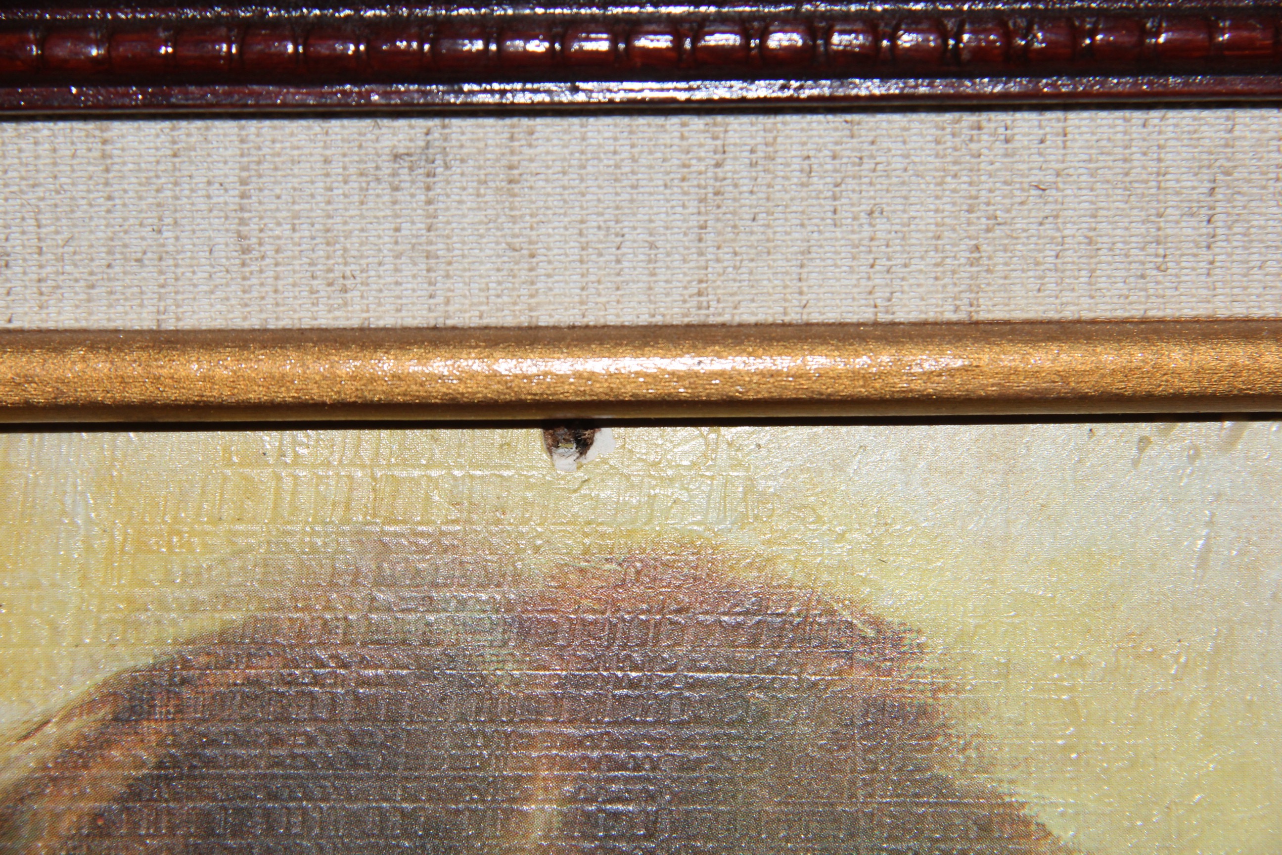 Framed 1969 Board Print of "Flower Child" by Frank Tauriello