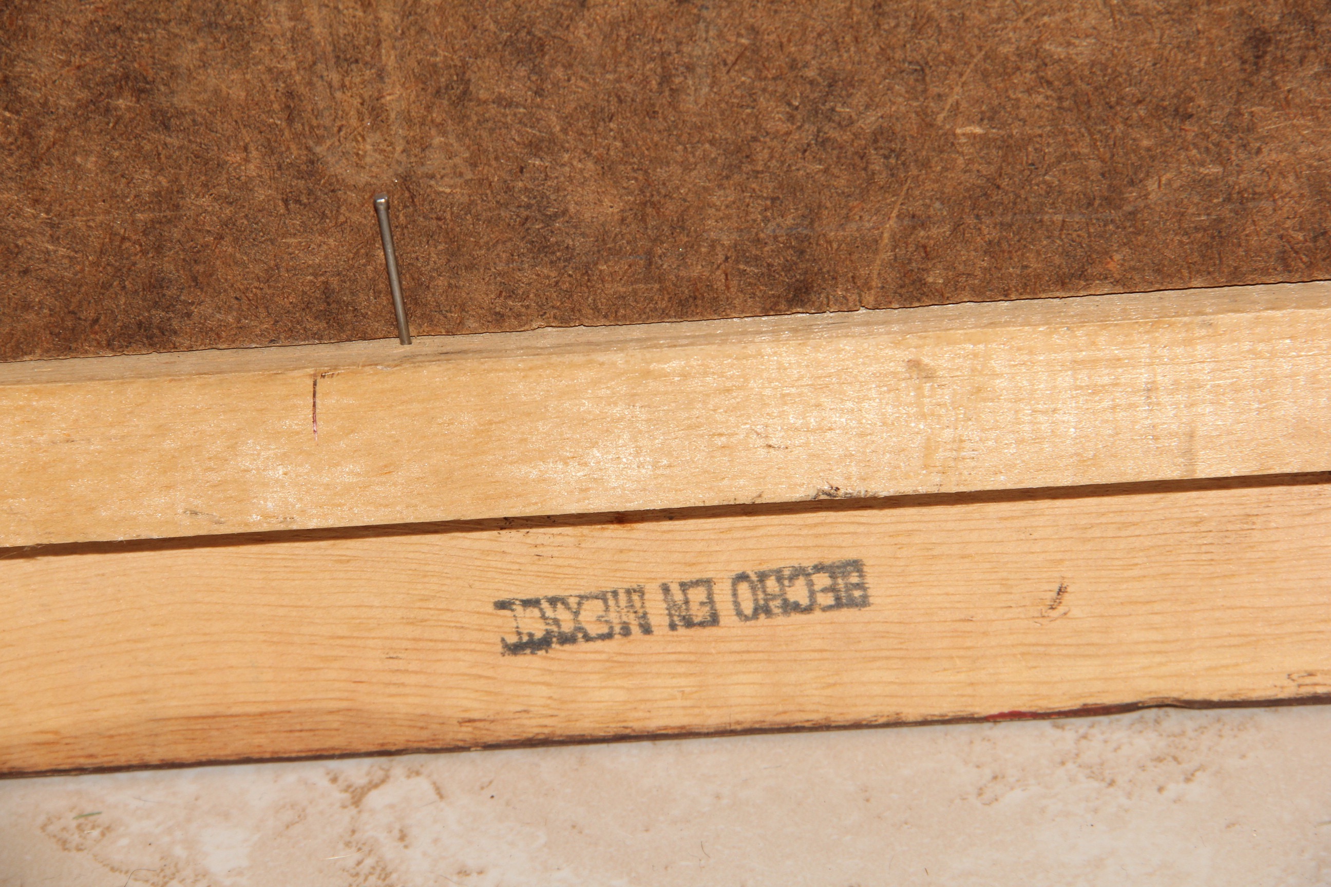 Framed 1969 Board Print of "Flower Child" by Frank Tauriello