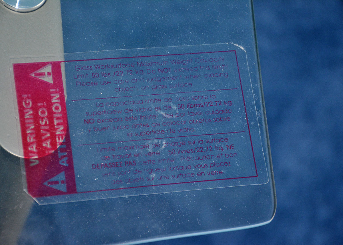 Contemporary Metal and Glass Computer Desk