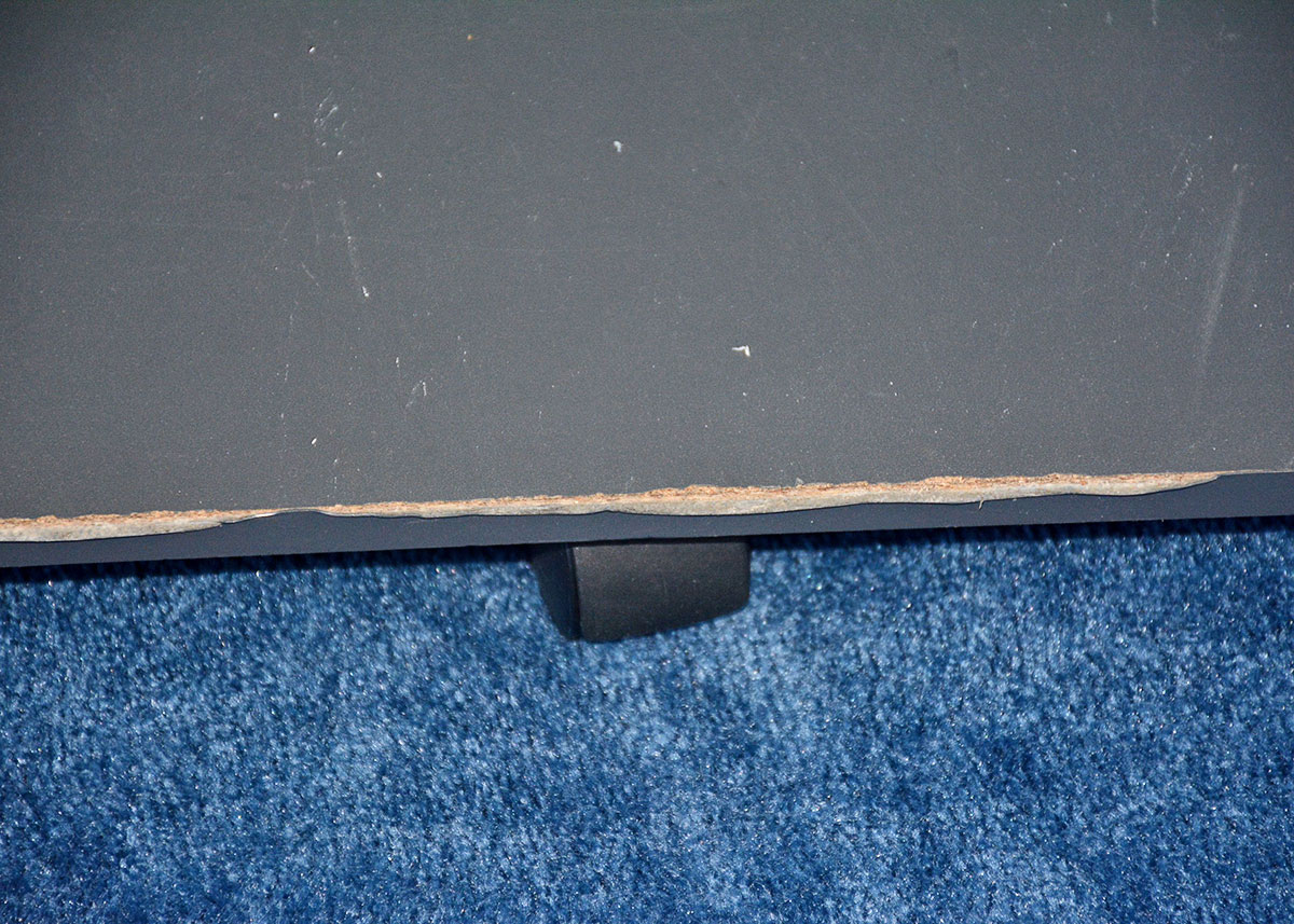 Contemporary Metal and Glass Computer Desk