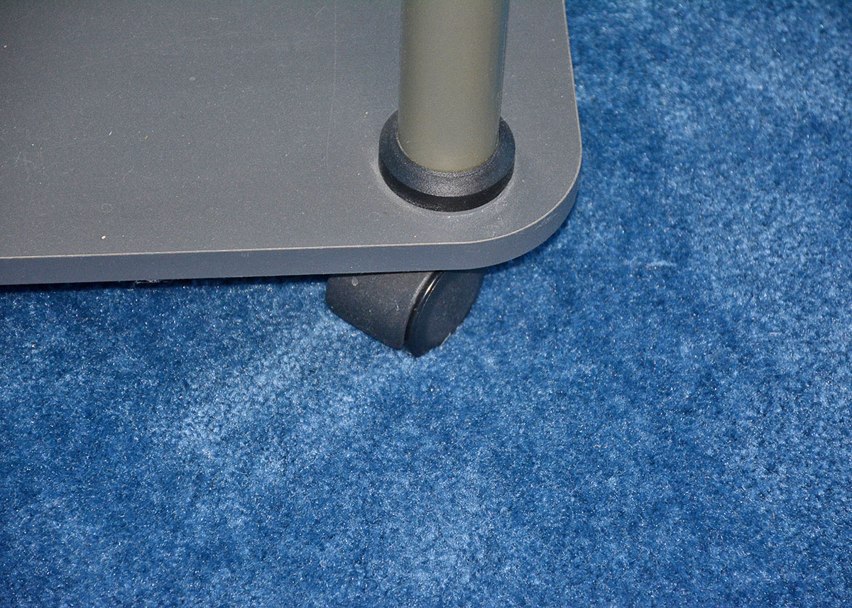 Contemporary Metal and Glass Computer Desk