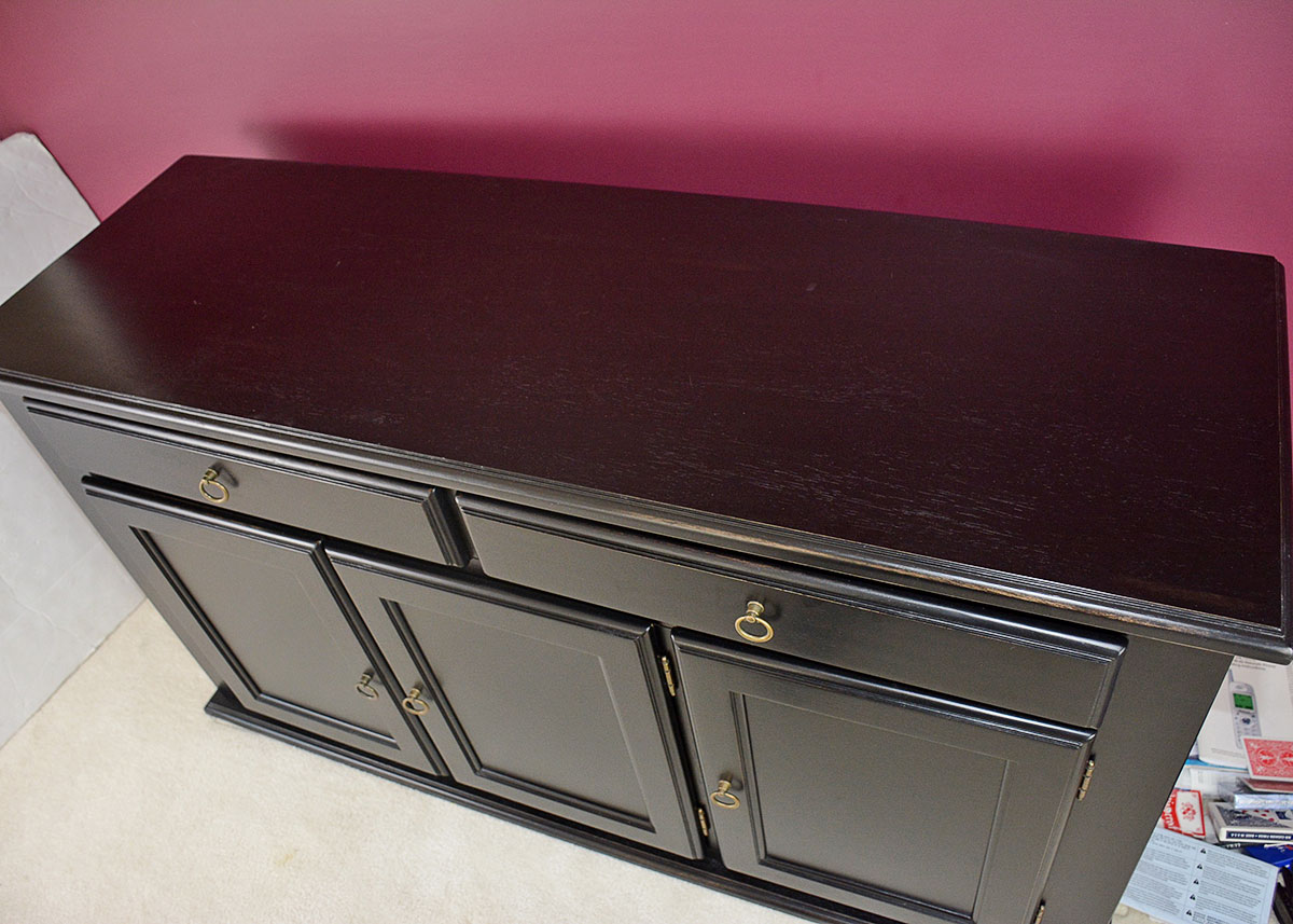 Black Console Cabinet