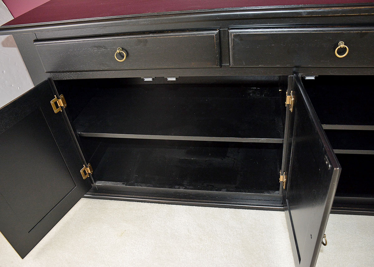 Black Console Cabinet