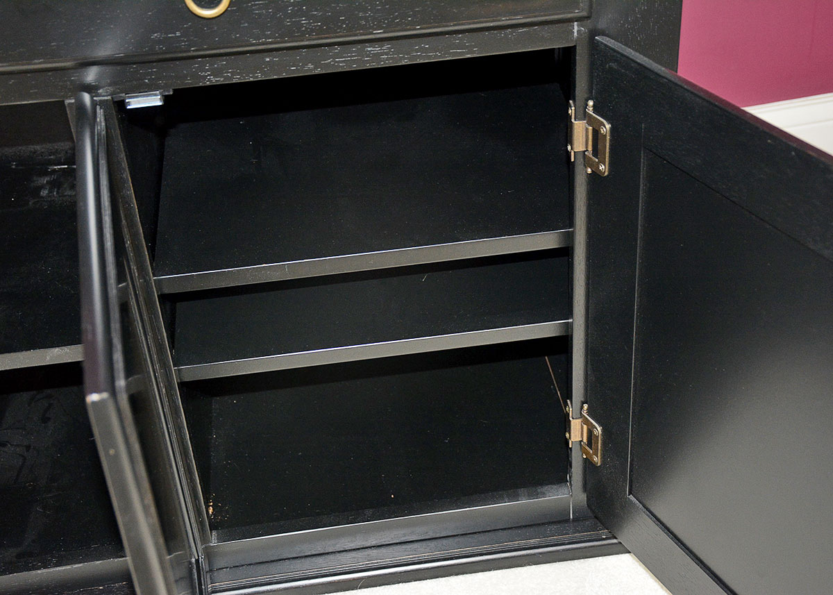 Black Console Cabinet
