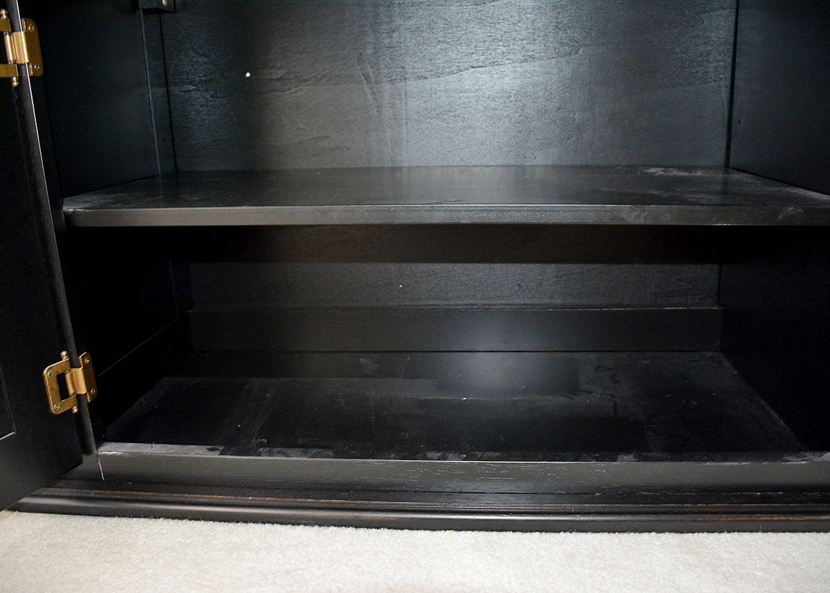 Black Console Cabinet