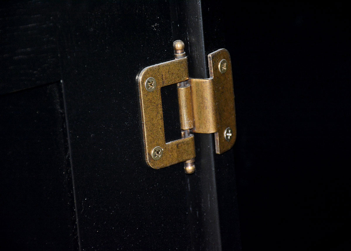 Black Console Cabinet