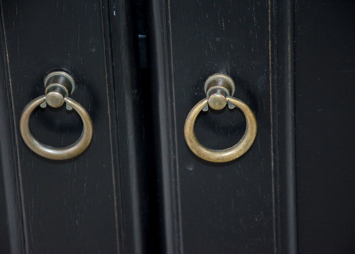 Black Console Cabinet