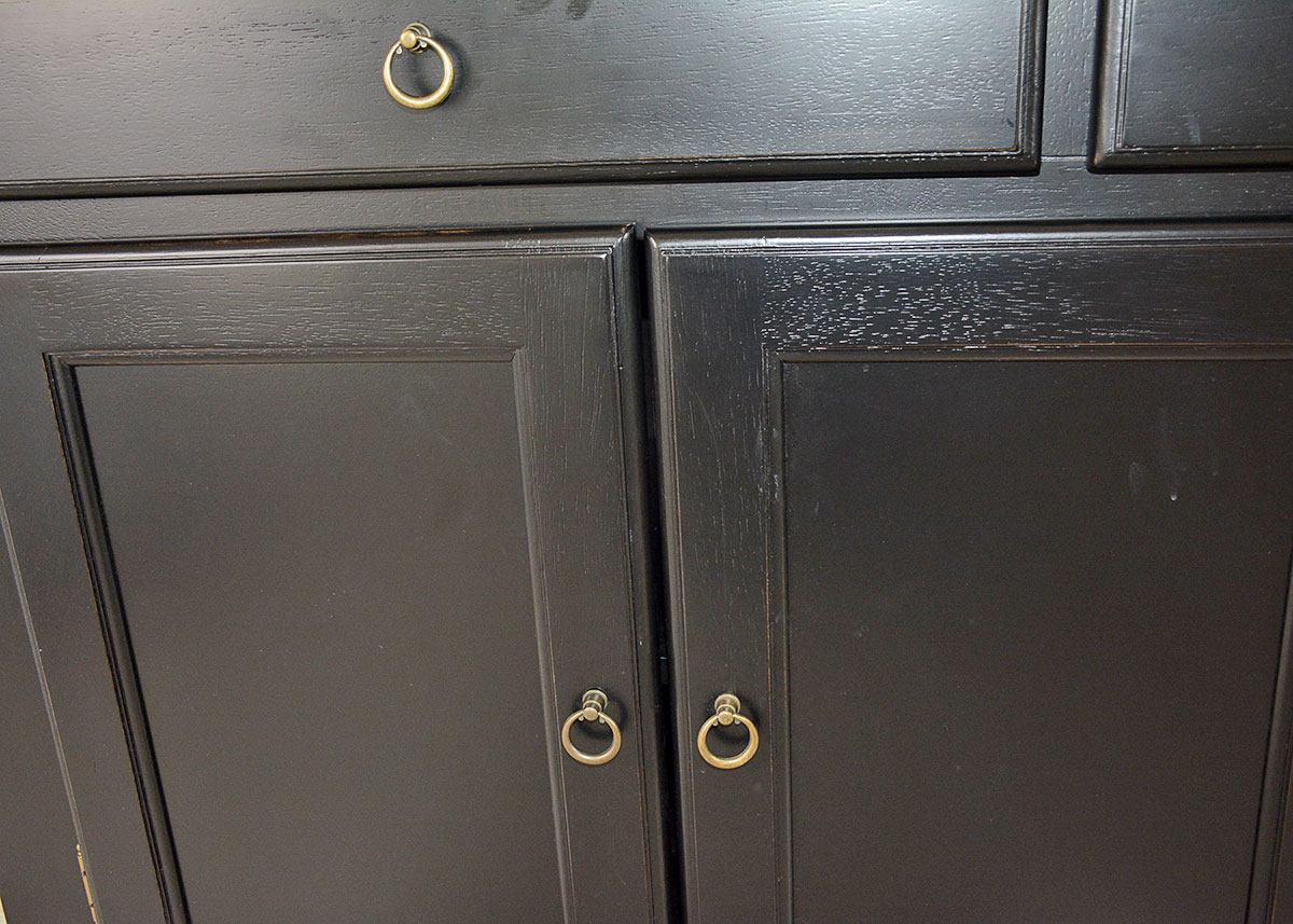 Black Console Cabinet