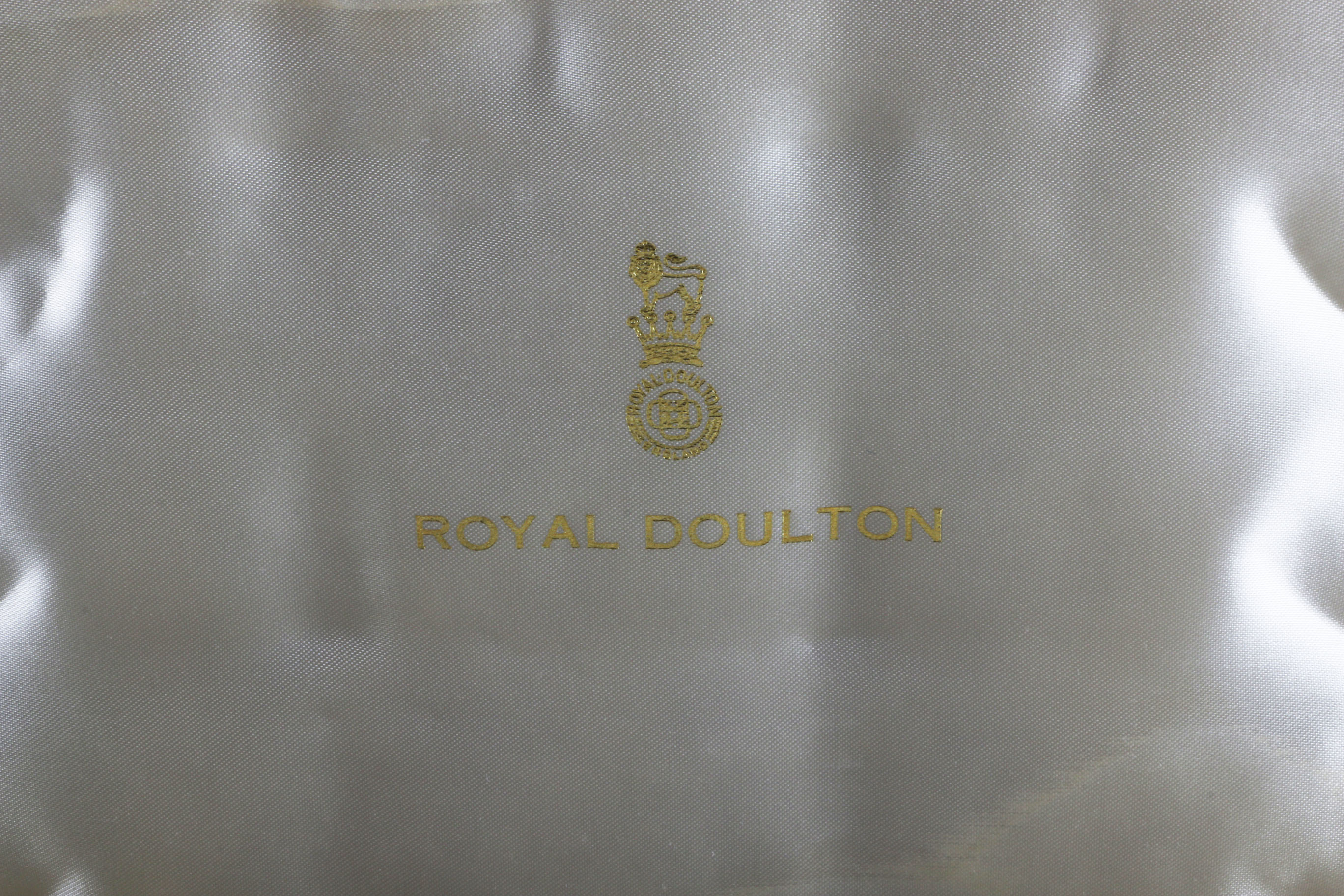 Vintage Royal Doulton "Imperial Blue" Tea Set