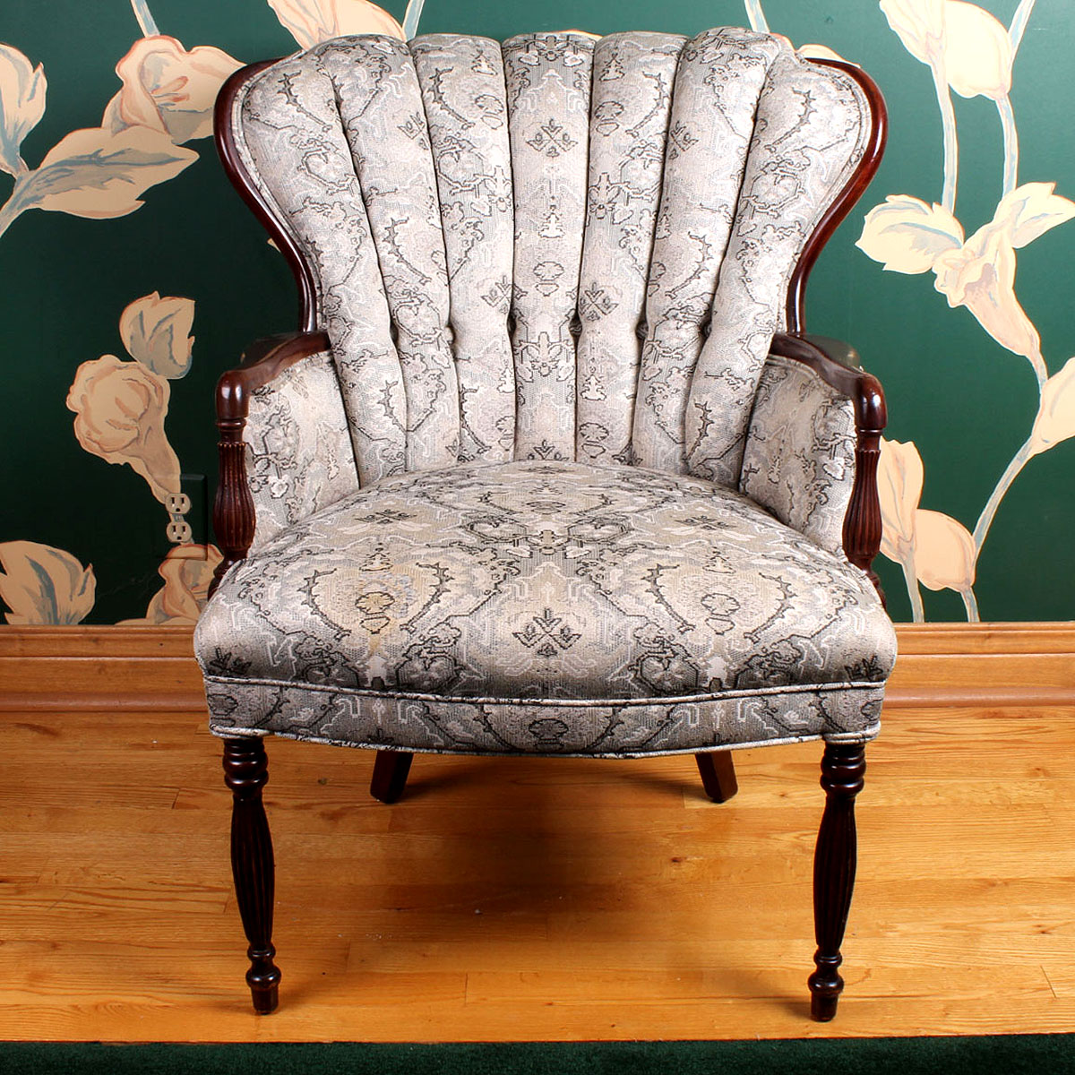 Upholstered Wingback Chair