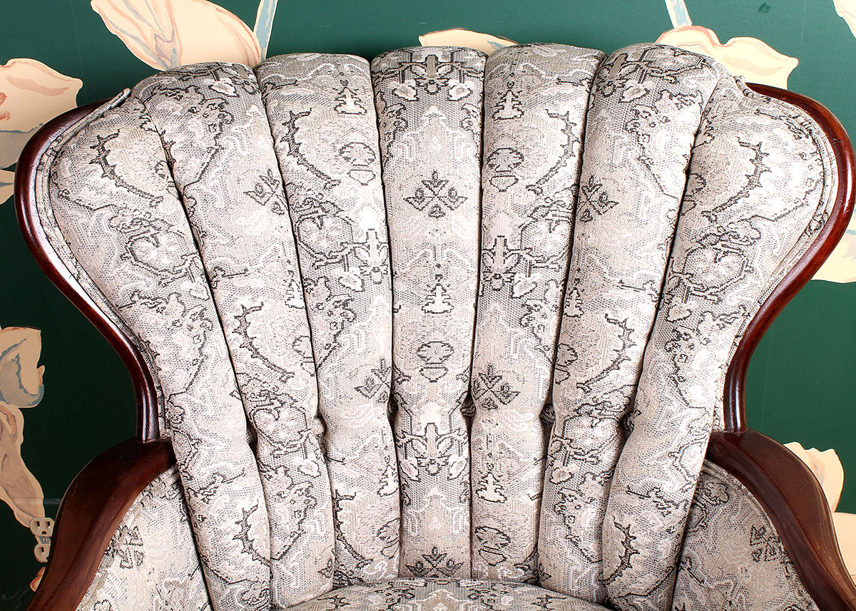 Upholstered Wingback Chair