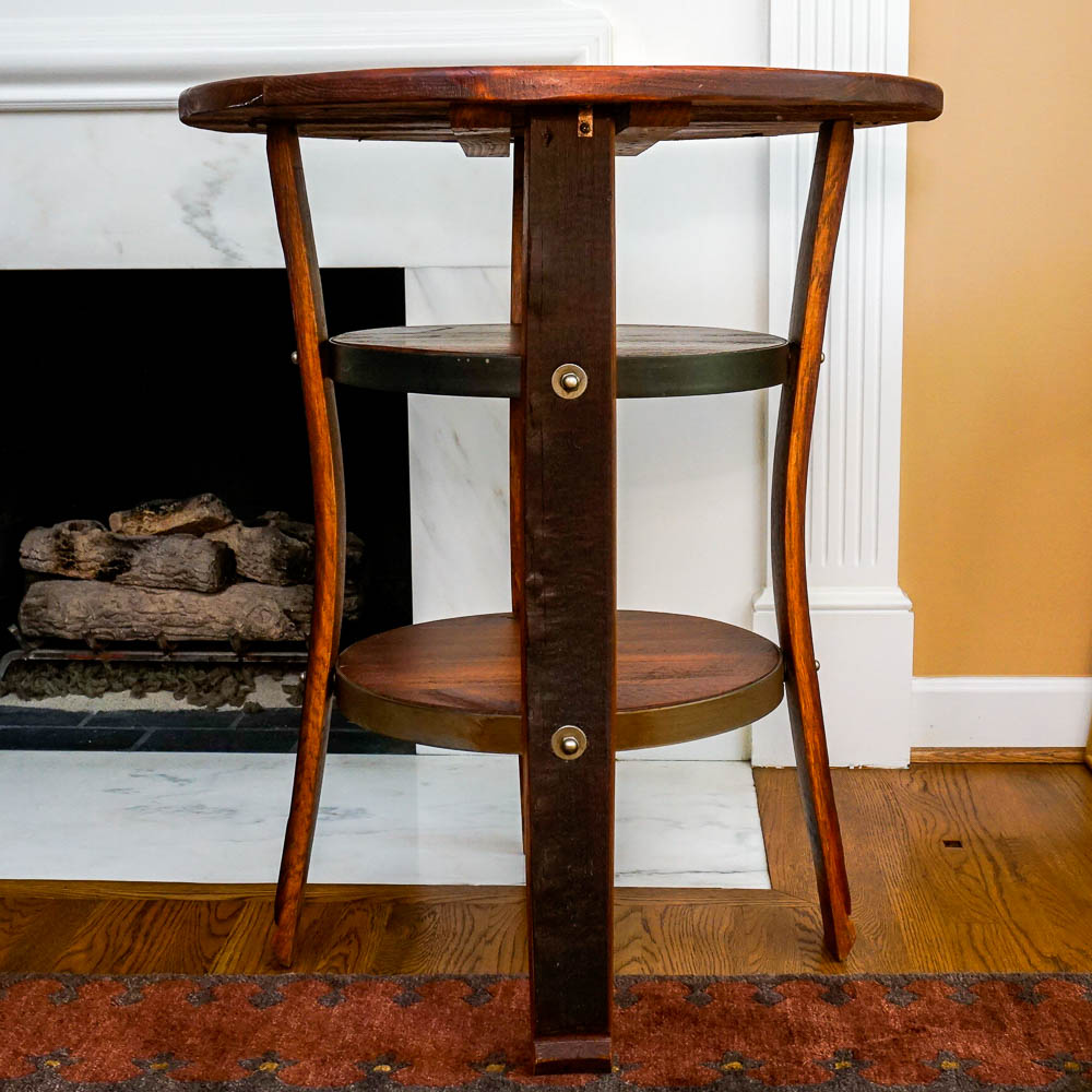 Three Tiered Lamp Table