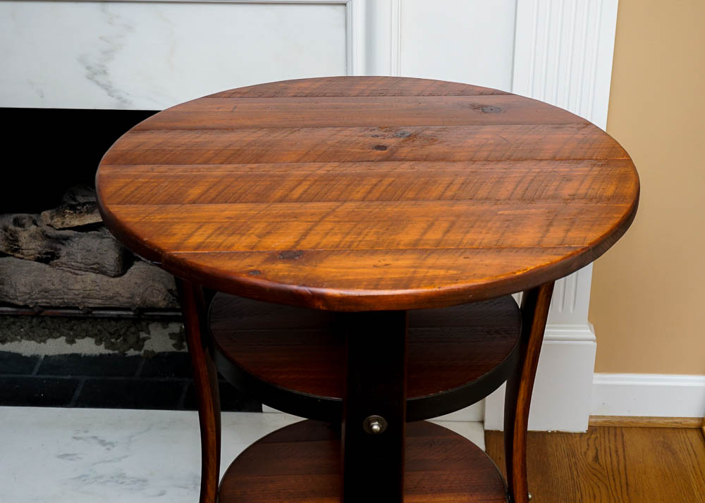 Three Tiered Lamp Table