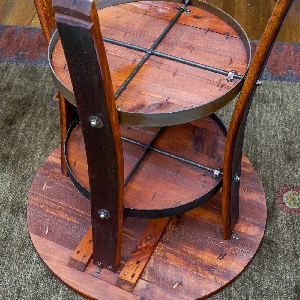 Three Tiered Lamp Table