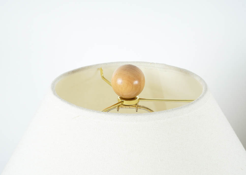 Pair of Anthony Pottery Lamps