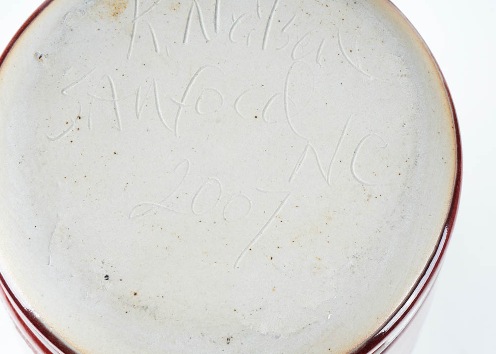 Art Pottery Vase by K. Neilsen