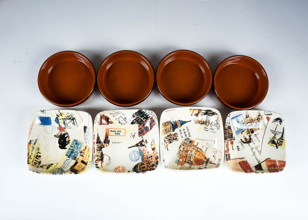 Assorted Presentation-Ware Including Designer Pieces