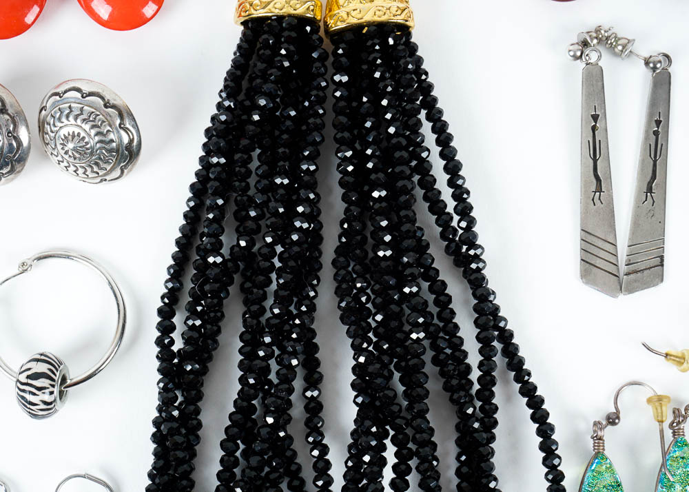 Assorted Costume Earrings and Necklace