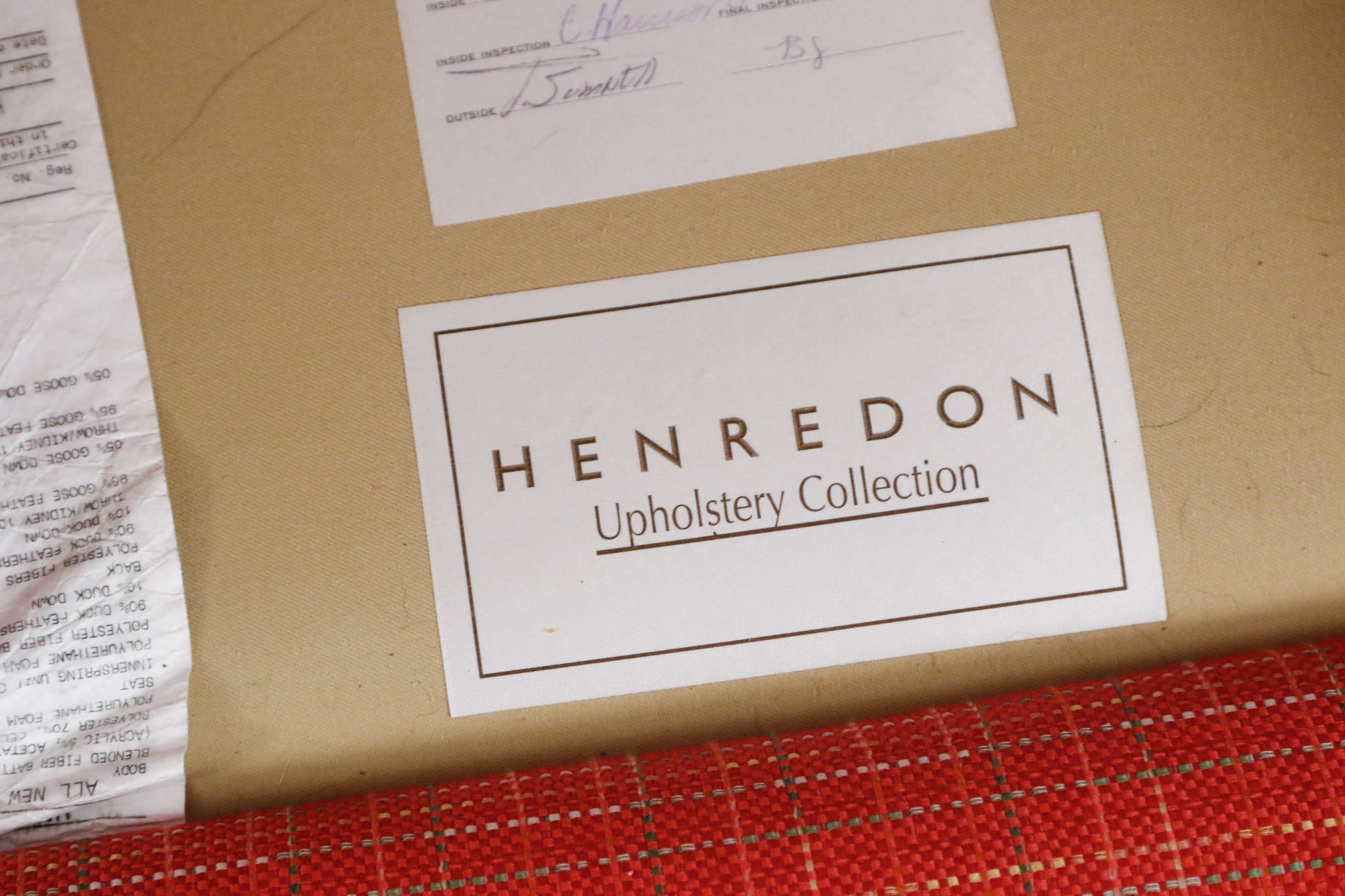 Henredon Upholstery Collection Sofa