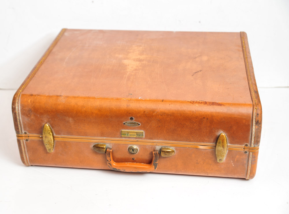 Vintage Samsonite Hard Shell Suitcase