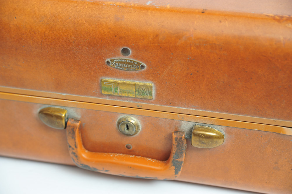 Vintage Samsonite Hard Shell Suitcase