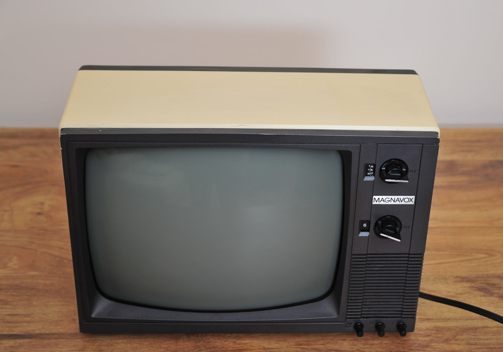 Vintage Magnavox 12" Black-and-White CRT Television